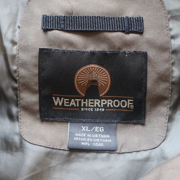 Weatherproof Men's Navy Blue Vintage Puffer Vest Size XL - Picture 3 of 3